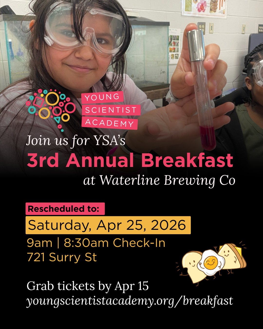 Campaign cover image for 3rd Annual Breakfast Fundraiser