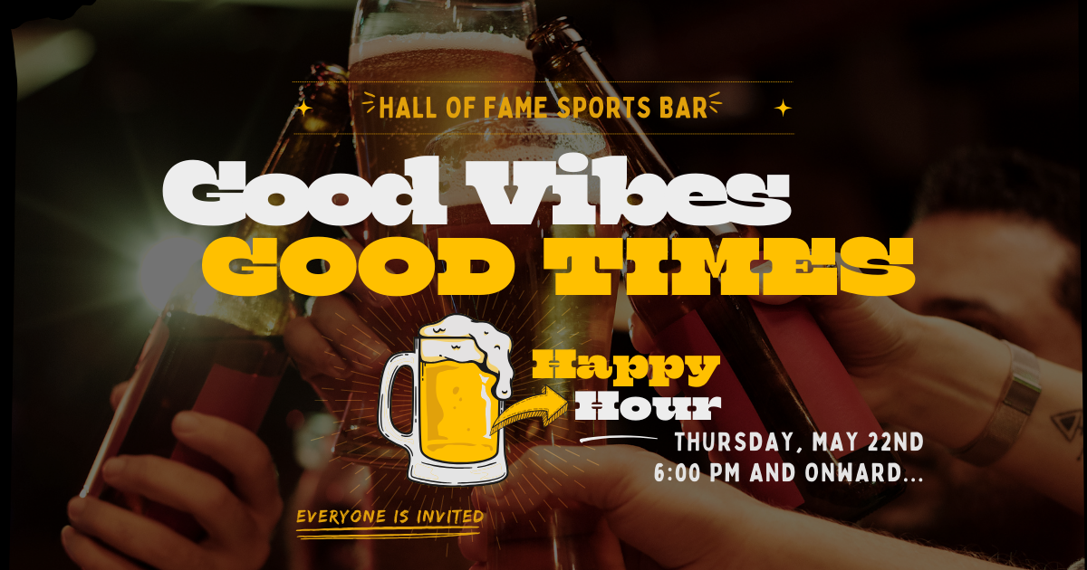Campaign cover image for Good Vibes & Good Times Happy Hour