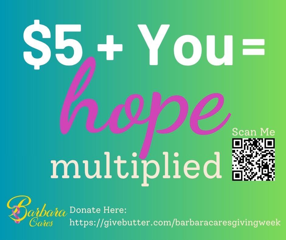 Campaign cover image for BarbaraCares Giving Week