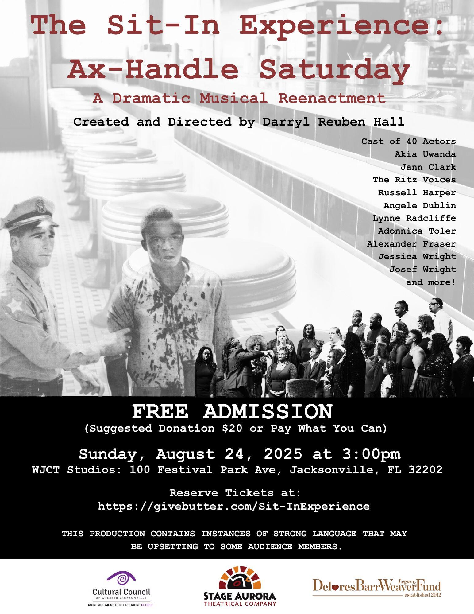 Campaign cover image for The Sit-In Experience: Ax-Handle Saturday