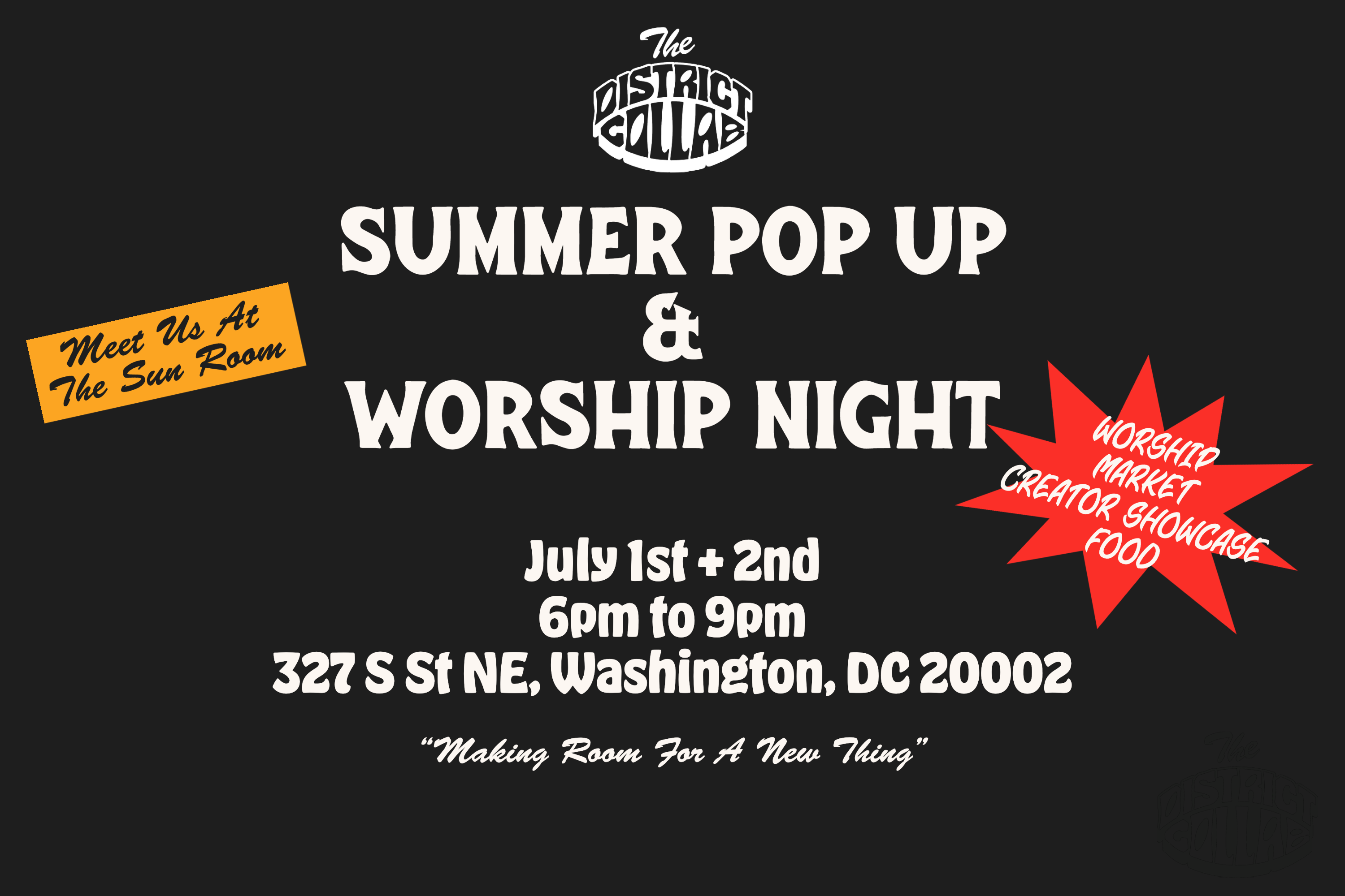 Campaign cover image for The District Collab