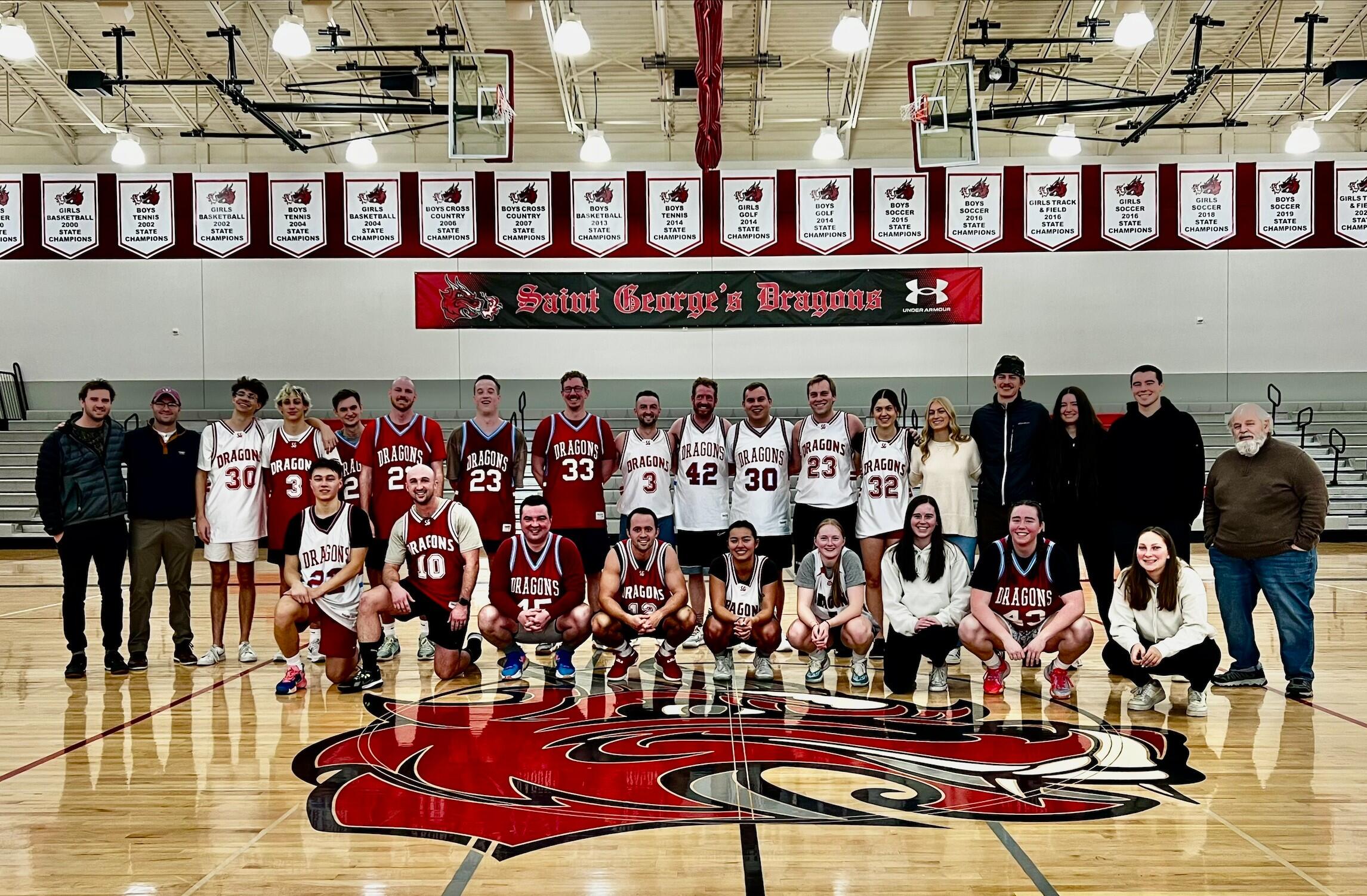 Campaign cover image for Saint George's 2025 Alumni Basketball Game