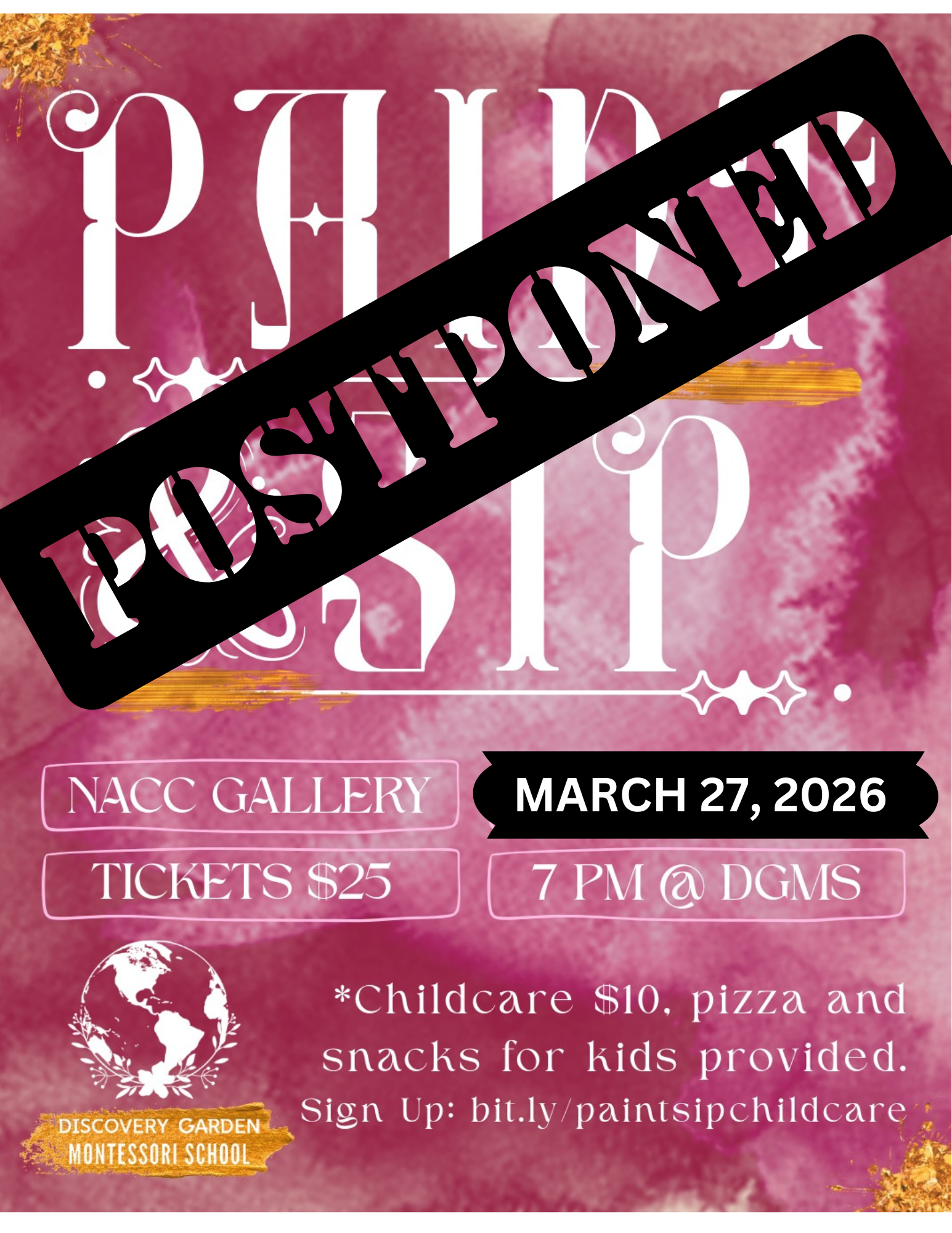 Campaign cover image for Create & Sip with DGMS