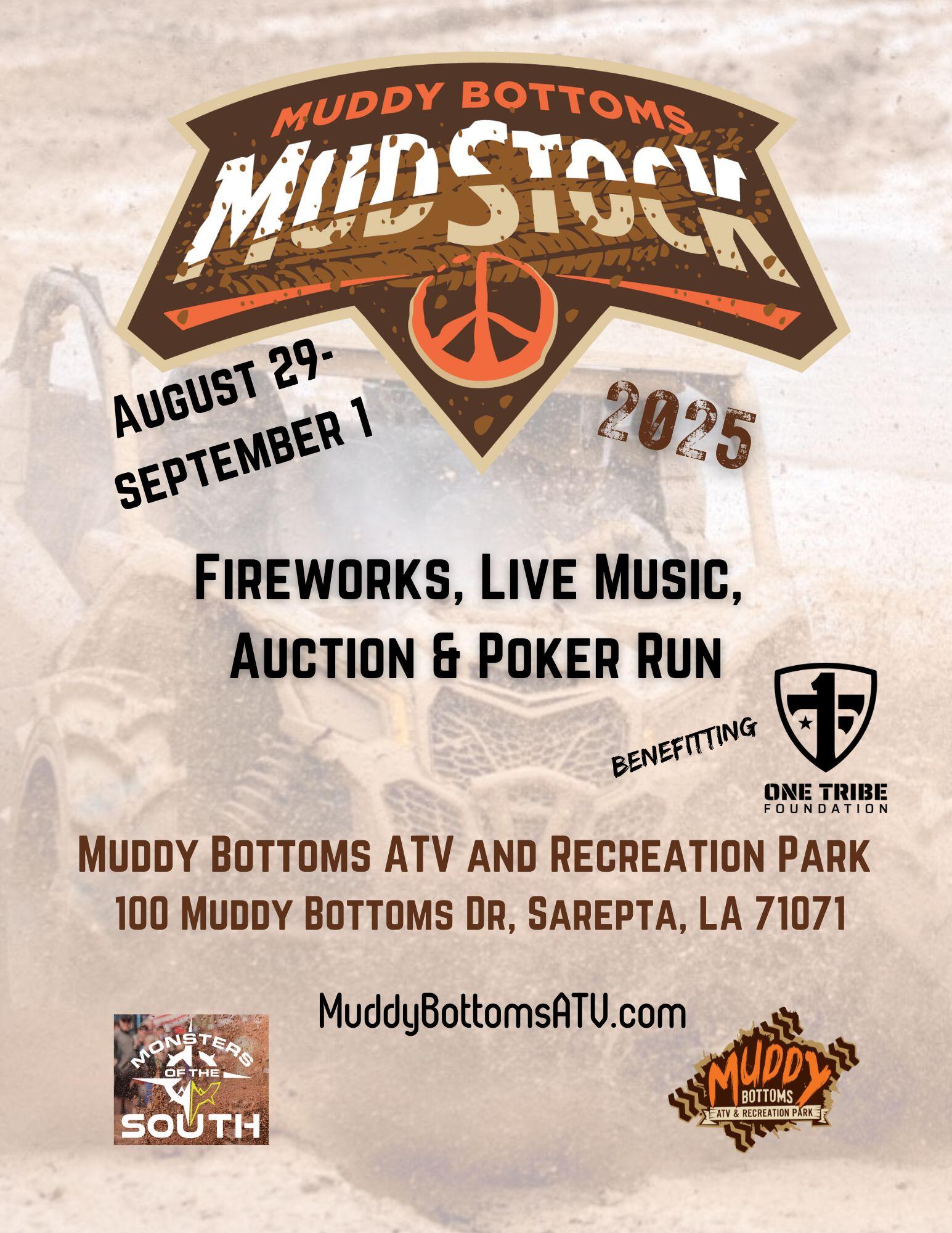 Campaign cover image for MudStock 2025 - benefitting OTF