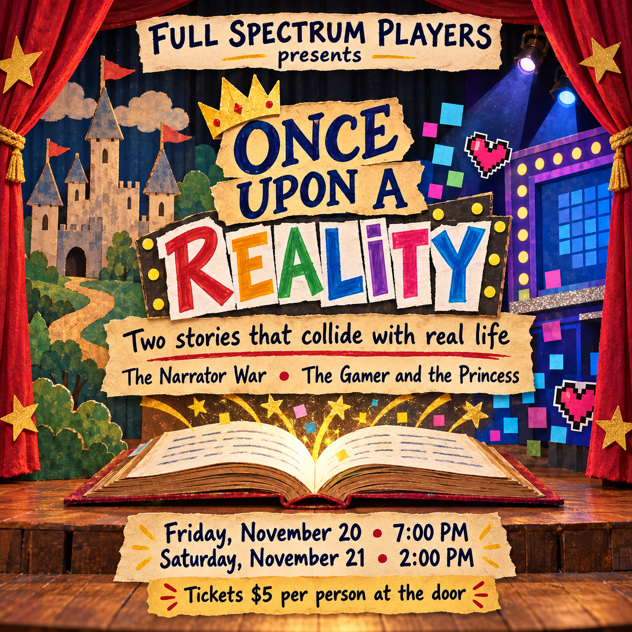 Campaign cover image for Full Spectrum Players Fall Performance - November 21, 2026