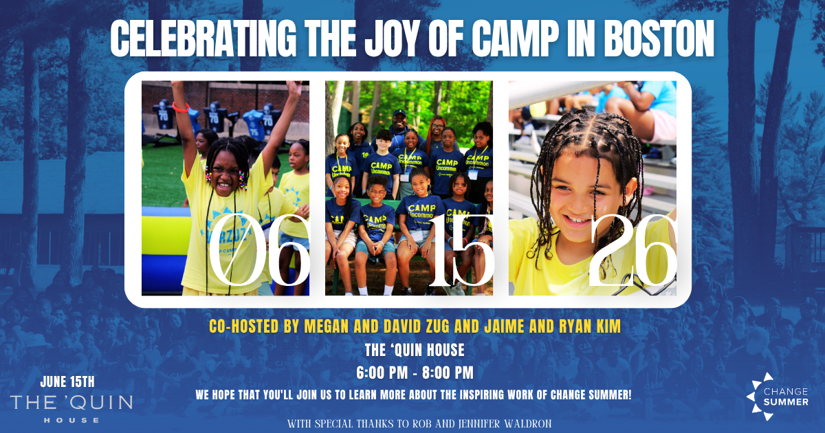 Campaign cover image for CELEBRATING THE JOY OF CAMP IN BOSTON