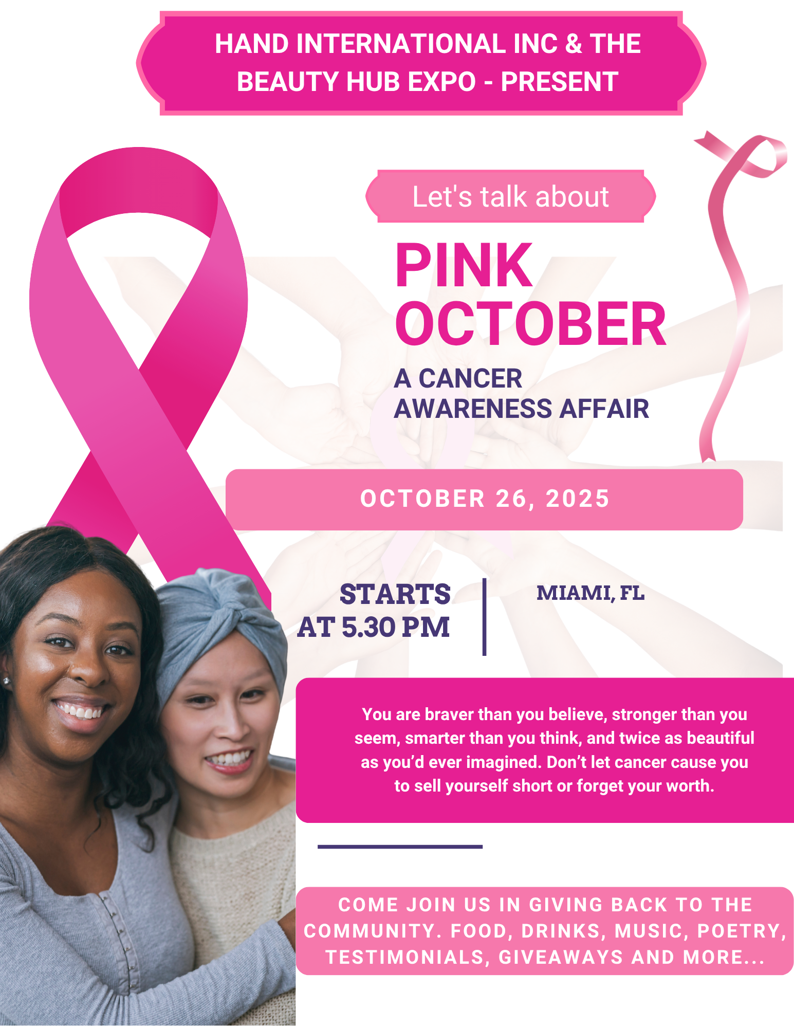 Campaign cover image for 2nd Annual Breast Cancer Awareness Affair!
