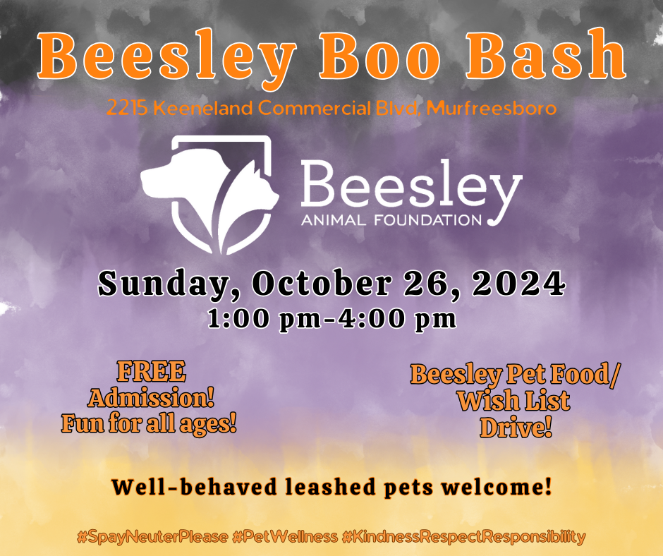 Campaign cover image for Beesley Boo Bash 2025