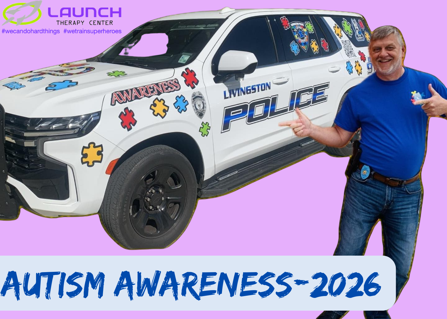 Campaign cover image for Launching into Autism Awareness Month 2026