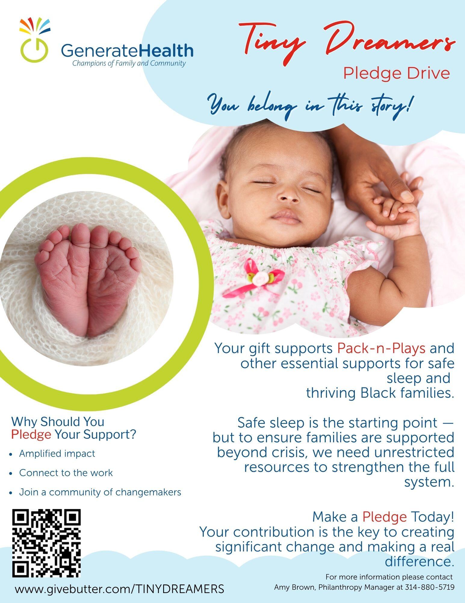 Campaign cover image for Tiny Dreamers Pledge Drive