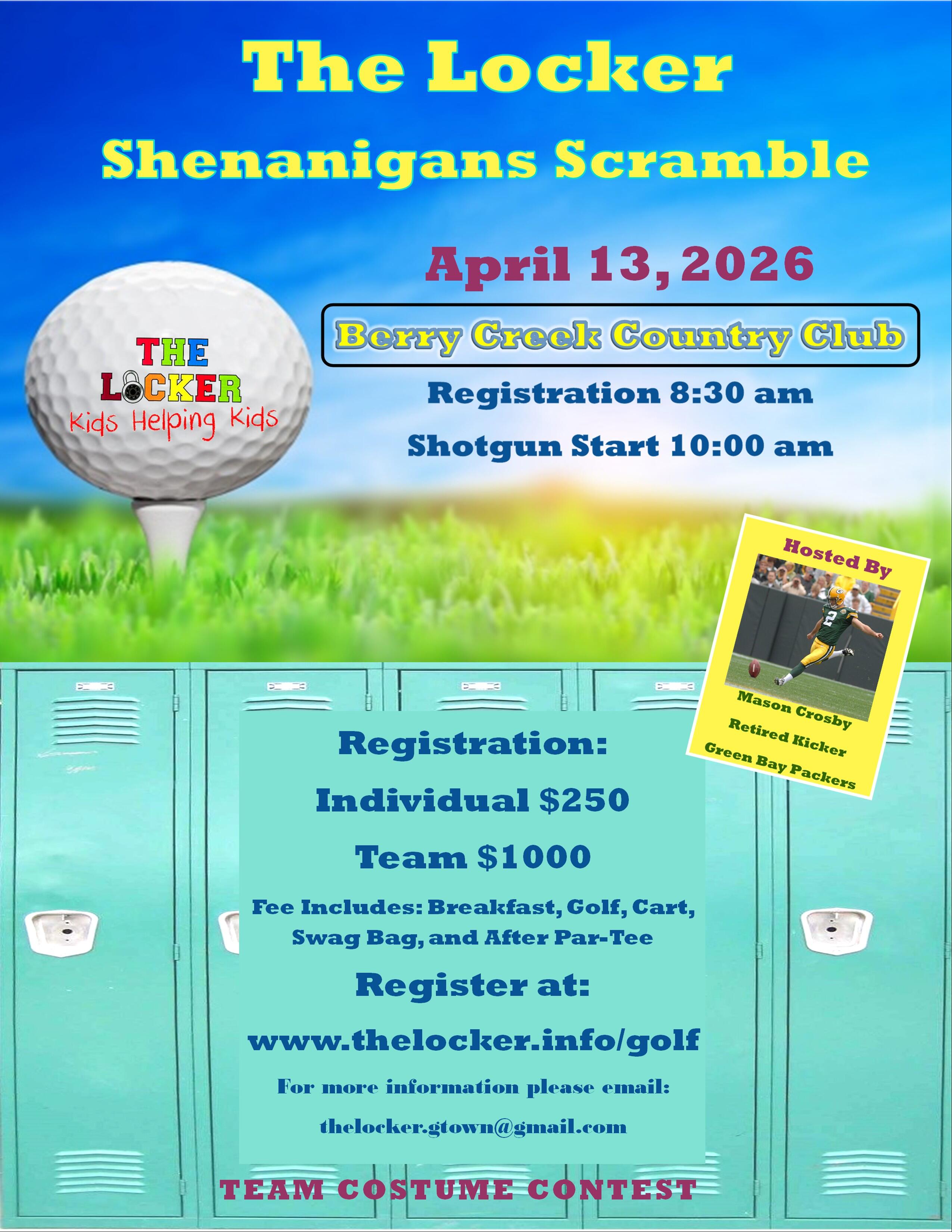 Campaign cover image for 2026 Shenanigans Scramble