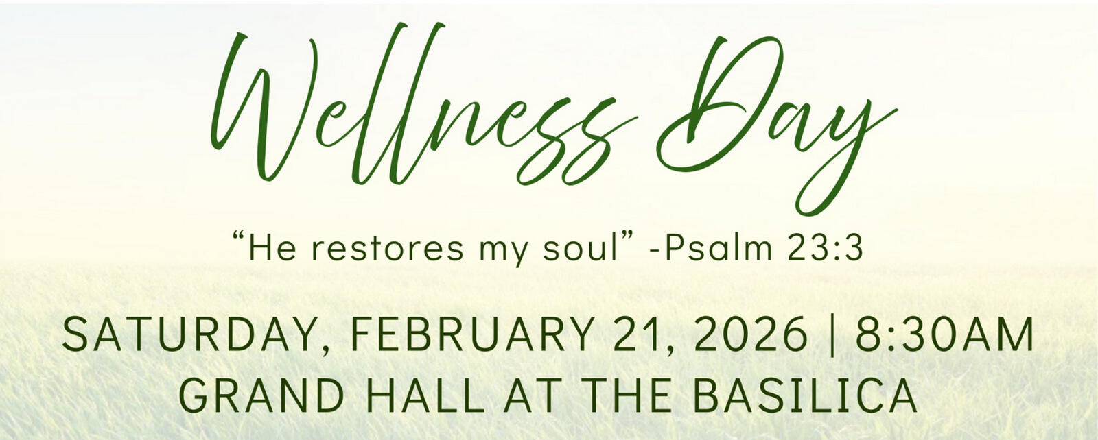 Campaign cover image for 21Feb Wellness Day