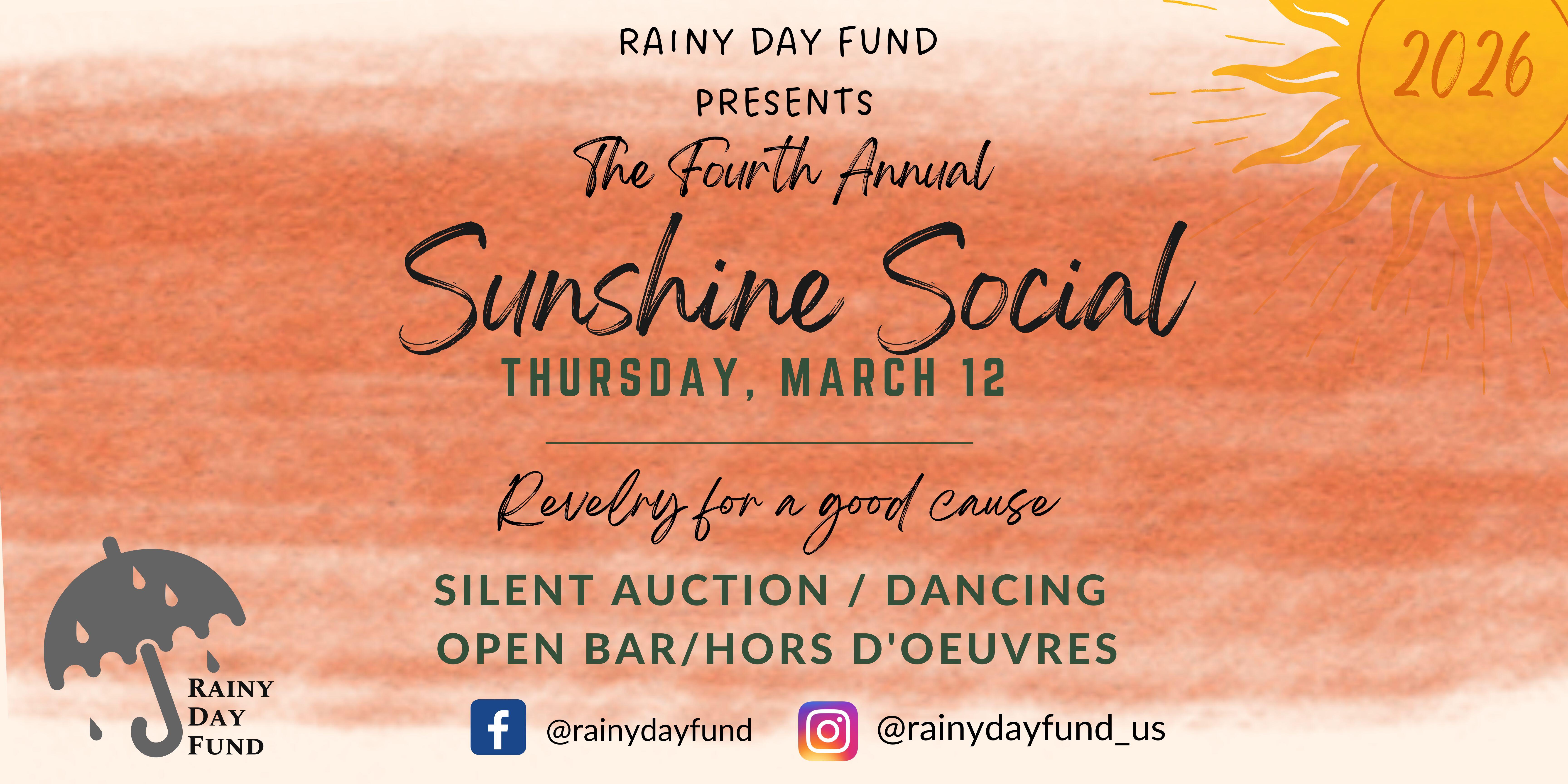 Campaign cover image for 2026 Sunshine Social