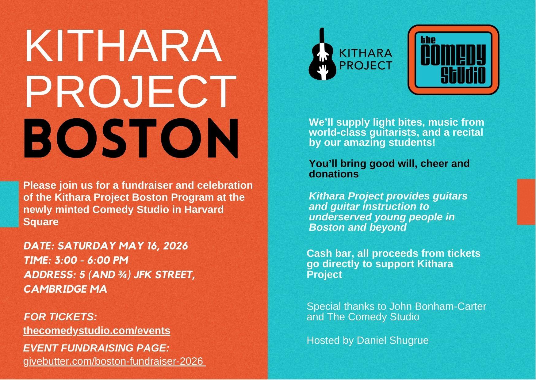 Campaign cover image for Kithara Boston Fundraiser 2026