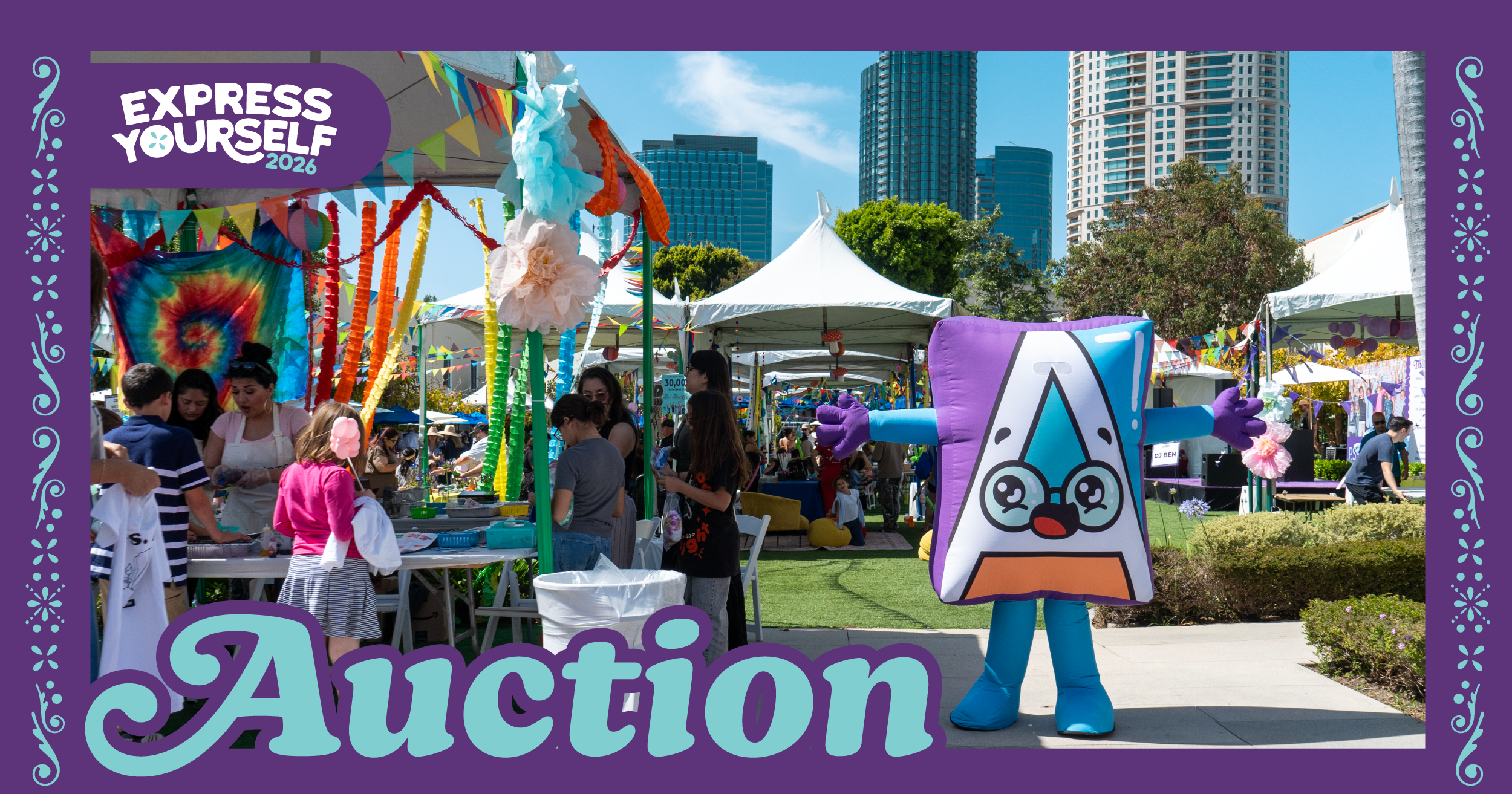 Campaign cover image for P.S. ARTS Express Yourself 2026 Auction