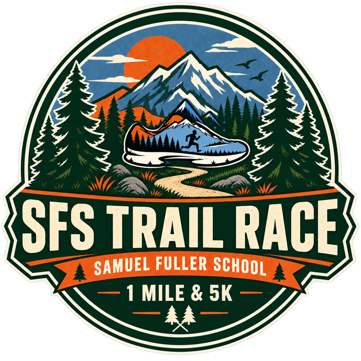 Campaign cover image for 2026 Samuel Fuller School Trail Race