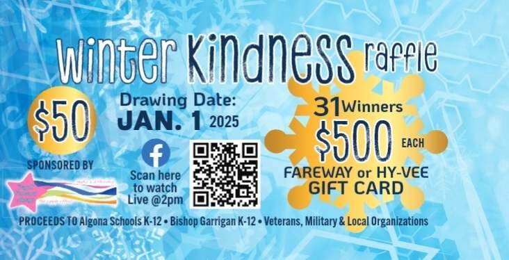 Lean Winter Raffle Winter Kindness Raffle