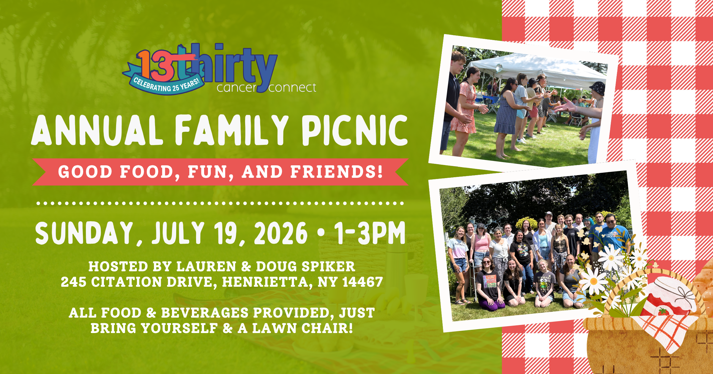 Campaign cover image for 2026 Annual Family Picnic