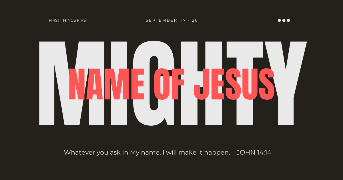 Campaign cover image for Mighty Name of Jesus 2025 Fall Share-A-Thon