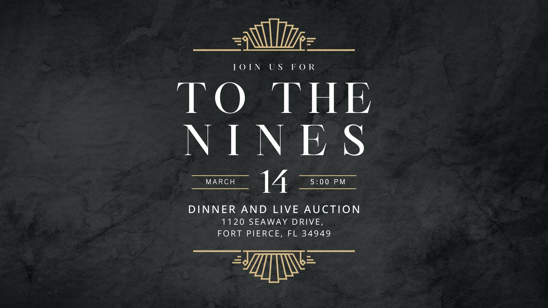 Campaign cover image for 2026 To The Nines Dinner & Auction