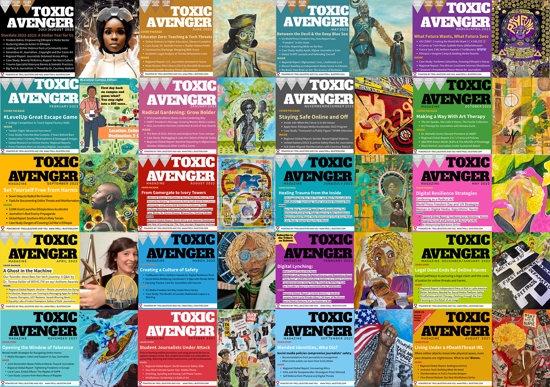 Campaign cover image for Silent Auction for Toxic Avenger Magazine and TrollBusters