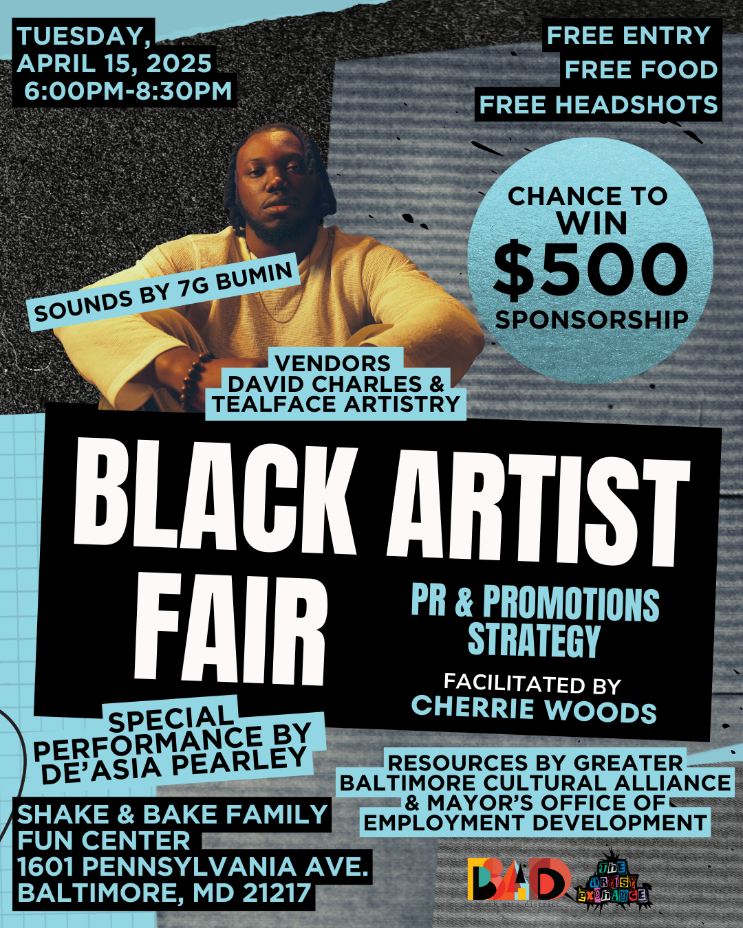 Campaign cover image for Black Artist Fair-April 2025