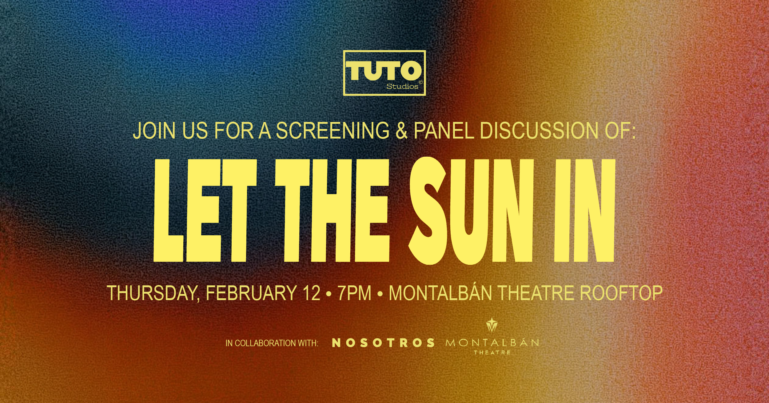 Campaign cover image for Let The Sun In Screening