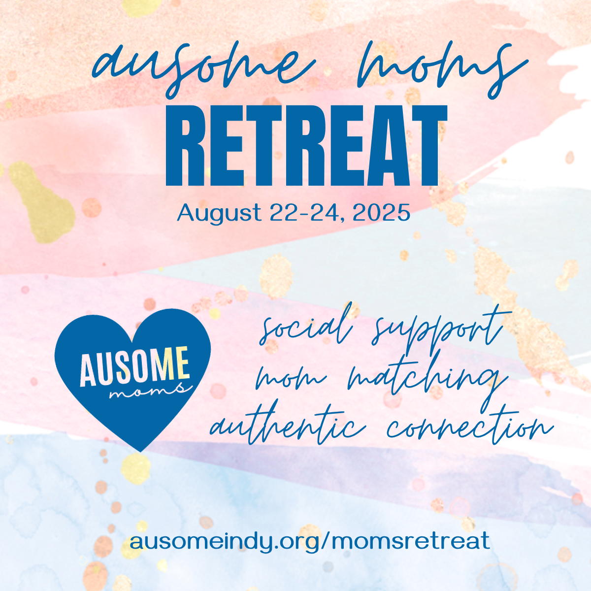 Campaign cover image for Ausome Moms Retreat Support Page