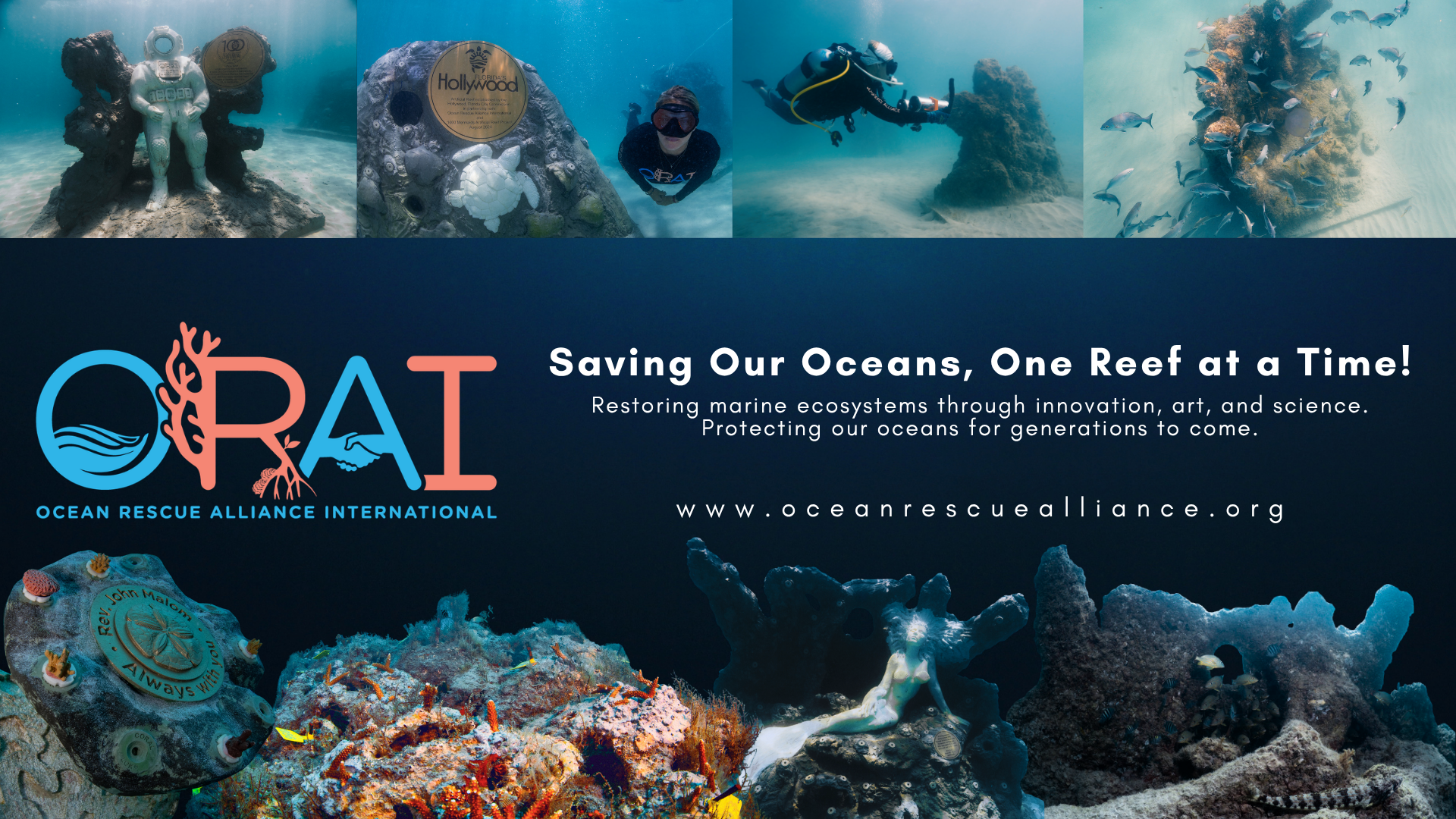 Campaign cover image for Save Our Reefs | Support ORAI