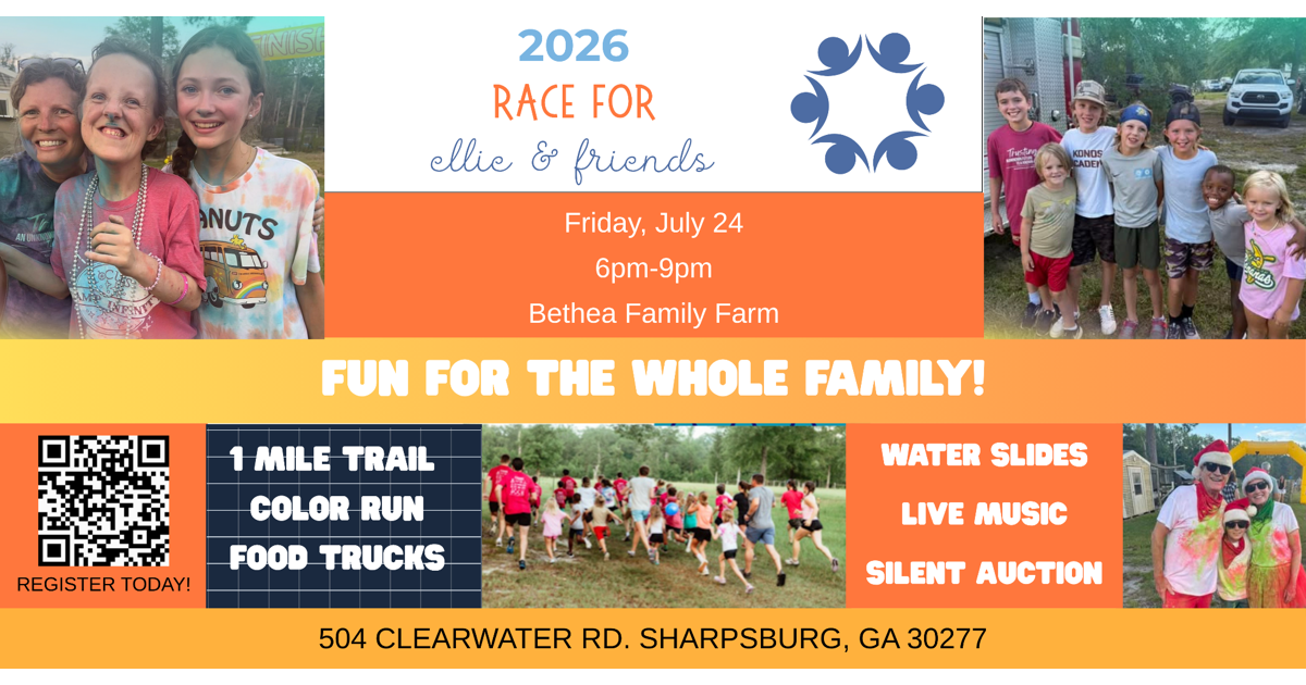 Campaign cover image for The Race For Ellie & Friends 2026
