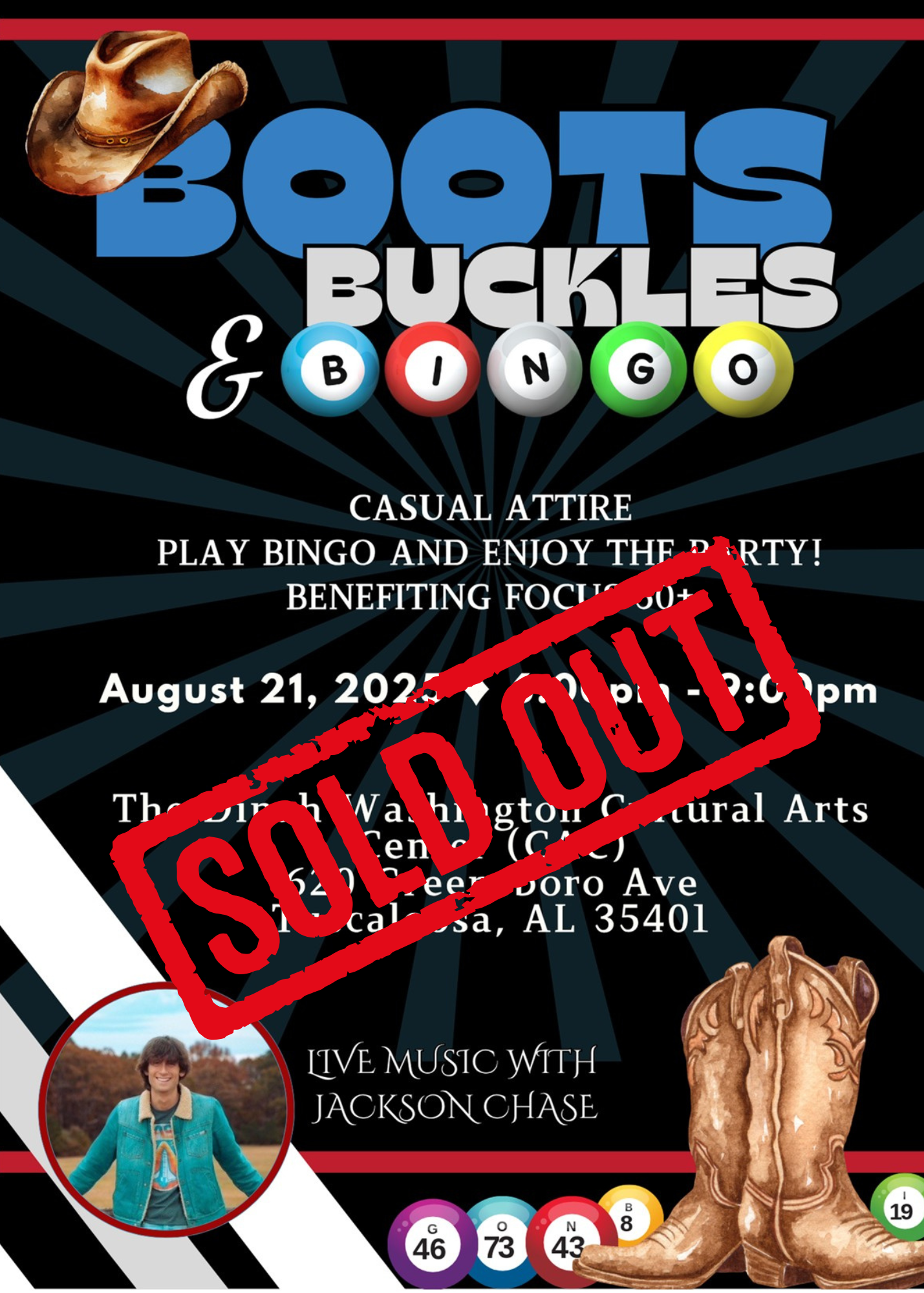 Campaign cover image for BOOTS, BUCKLES, & BINGO