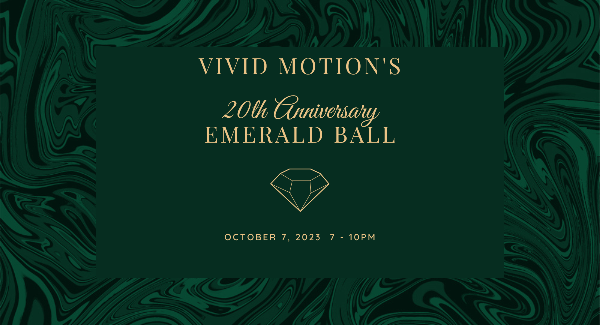 Campaign cover image for Emerald Ball - Celebrate Vivid Motion's 20th Anniversary