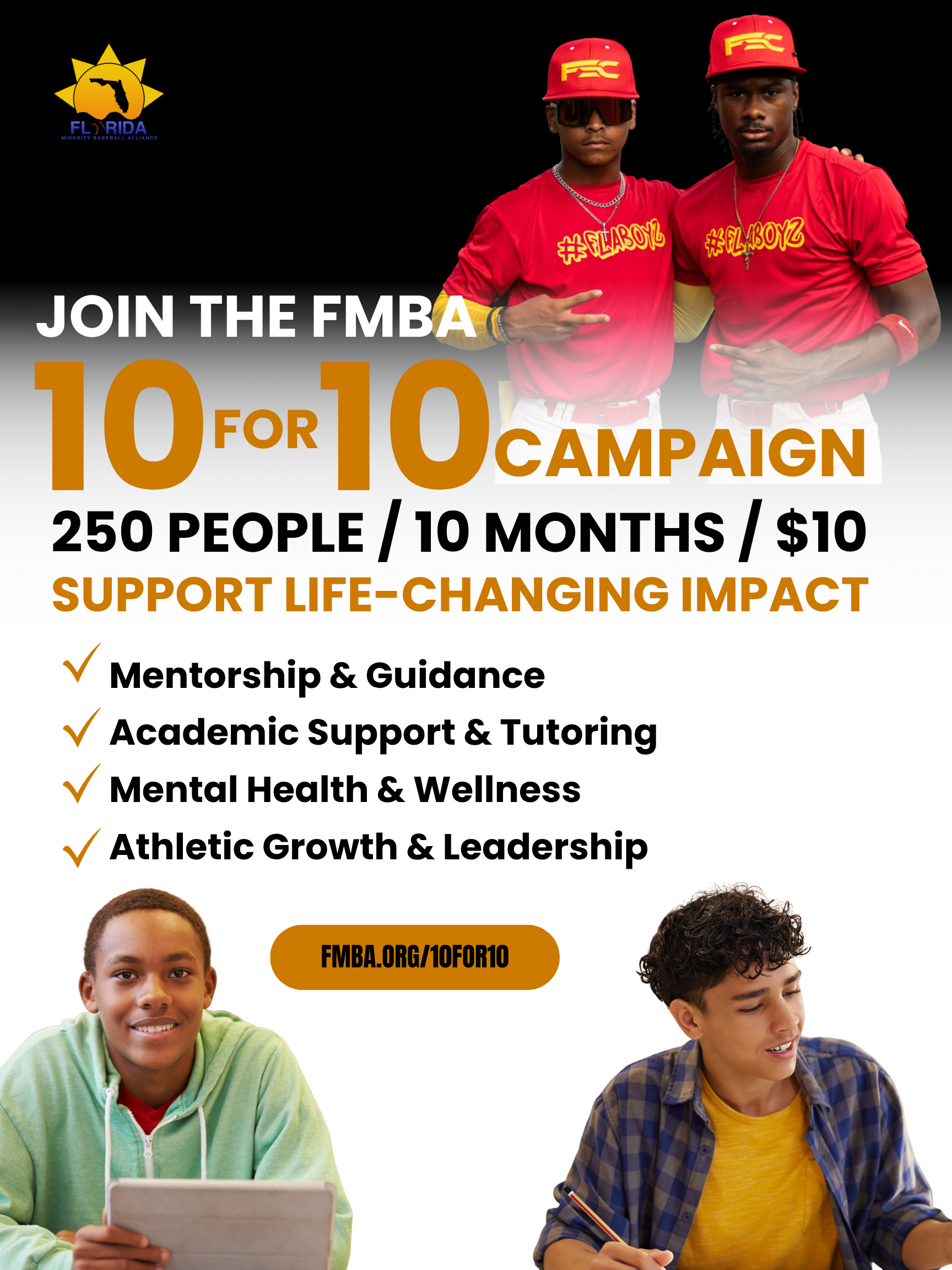 Campaign cover image for 10 FOR 10 CHALLENGE