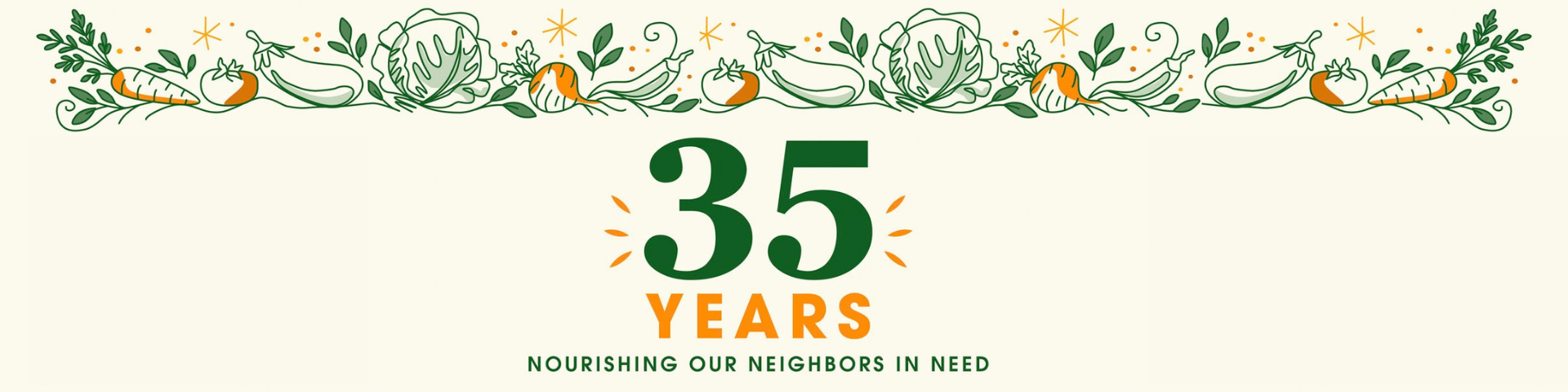 Campaign cover image for 35 Years-Nourishing Neighbors in Need