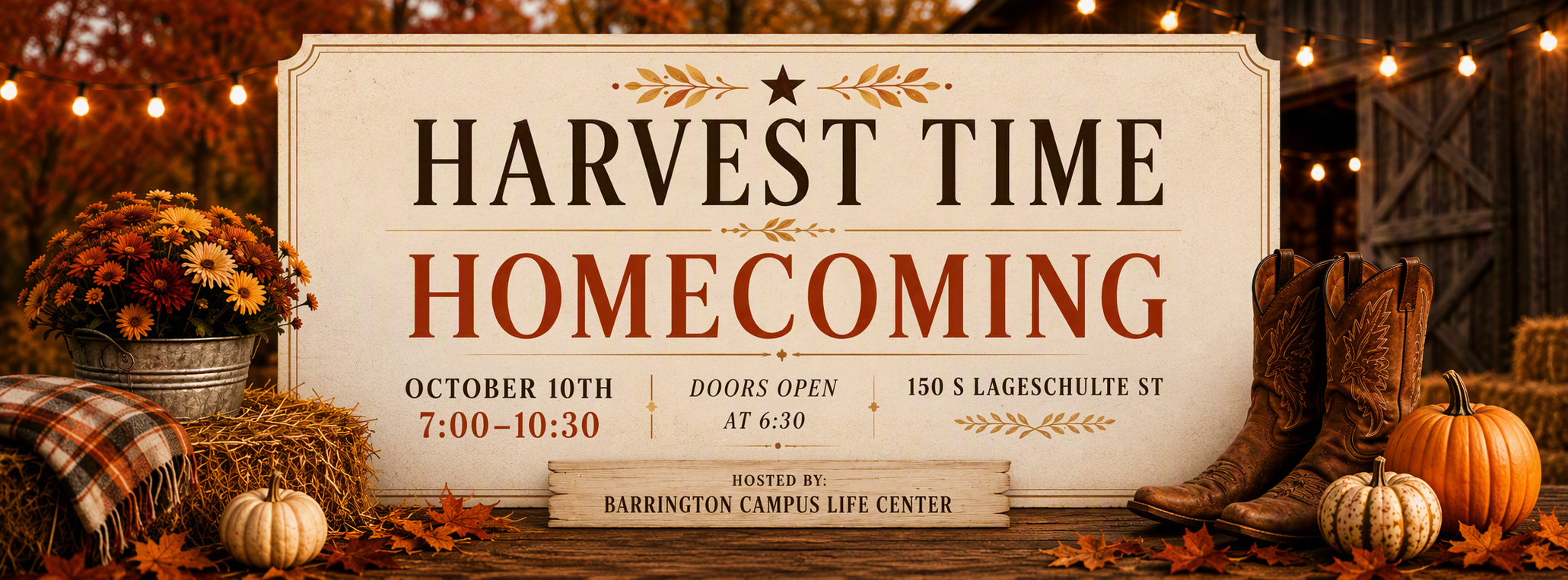 Campaign cover image for Barrington Campus Life Homecoming