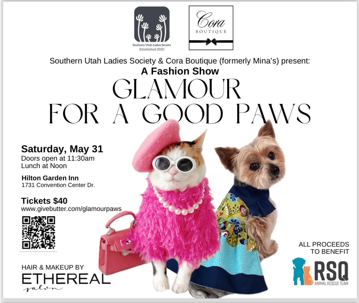 Campaign cover image for Glamour For A Good Paws