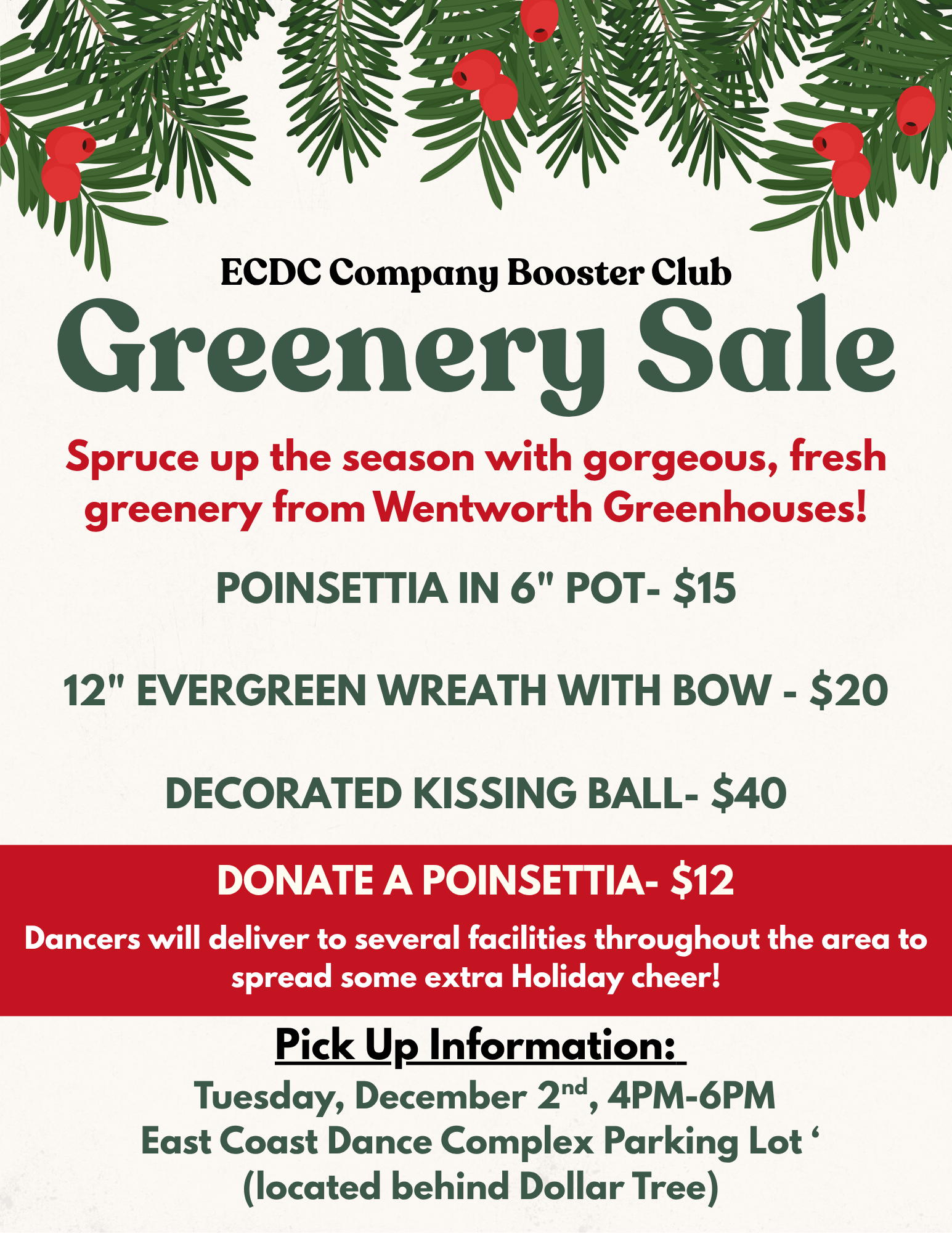 Campaign cover image for Holiday Greenery Sale