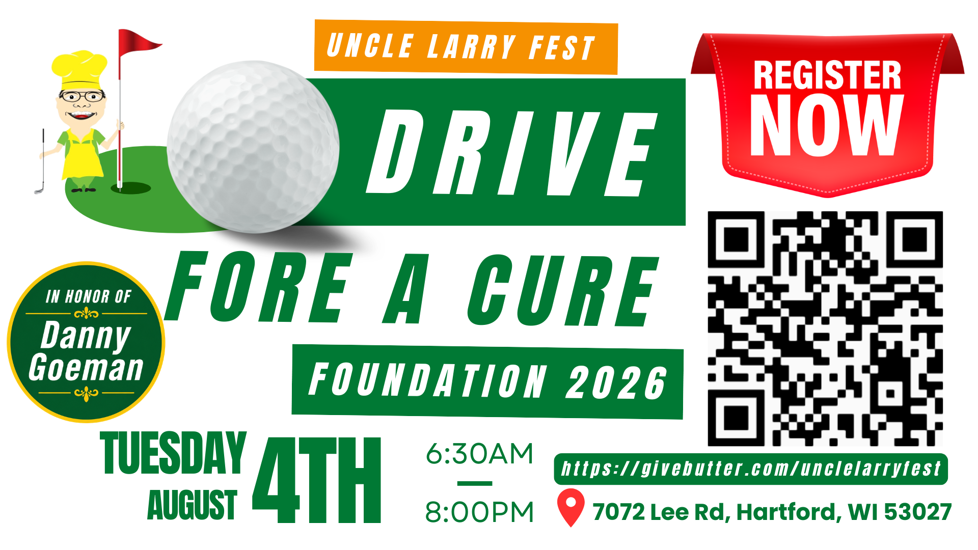 Campaign cover image for Drive Fore A Cure 2026