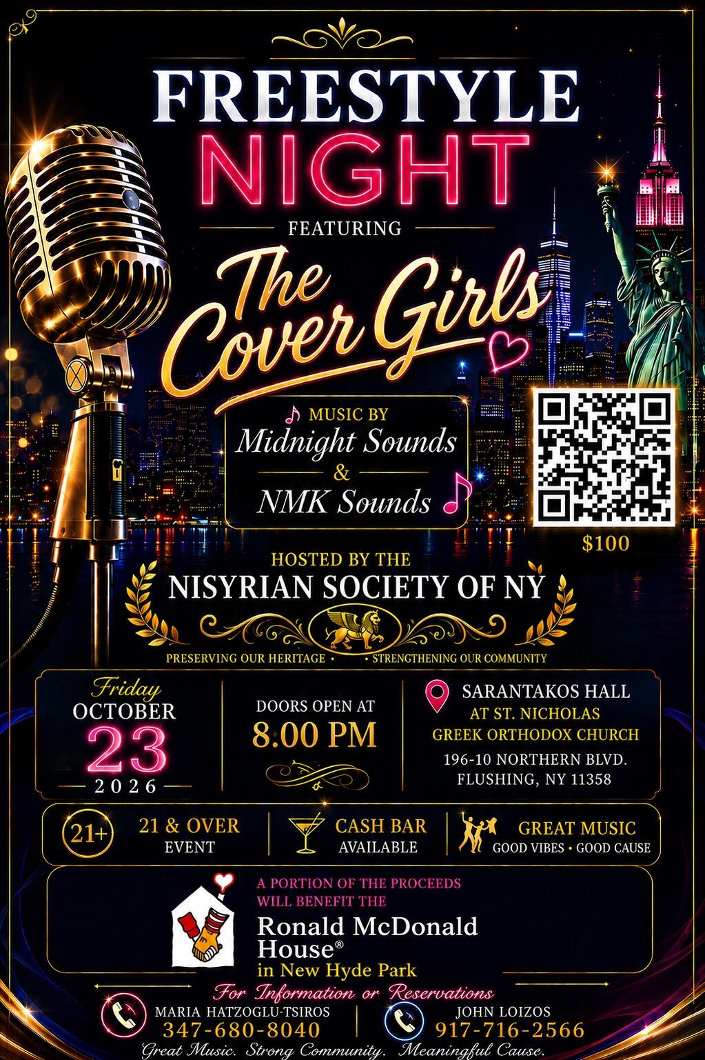 Campaign cover image for Freestyle Night '26 ft. The Cover Girls!