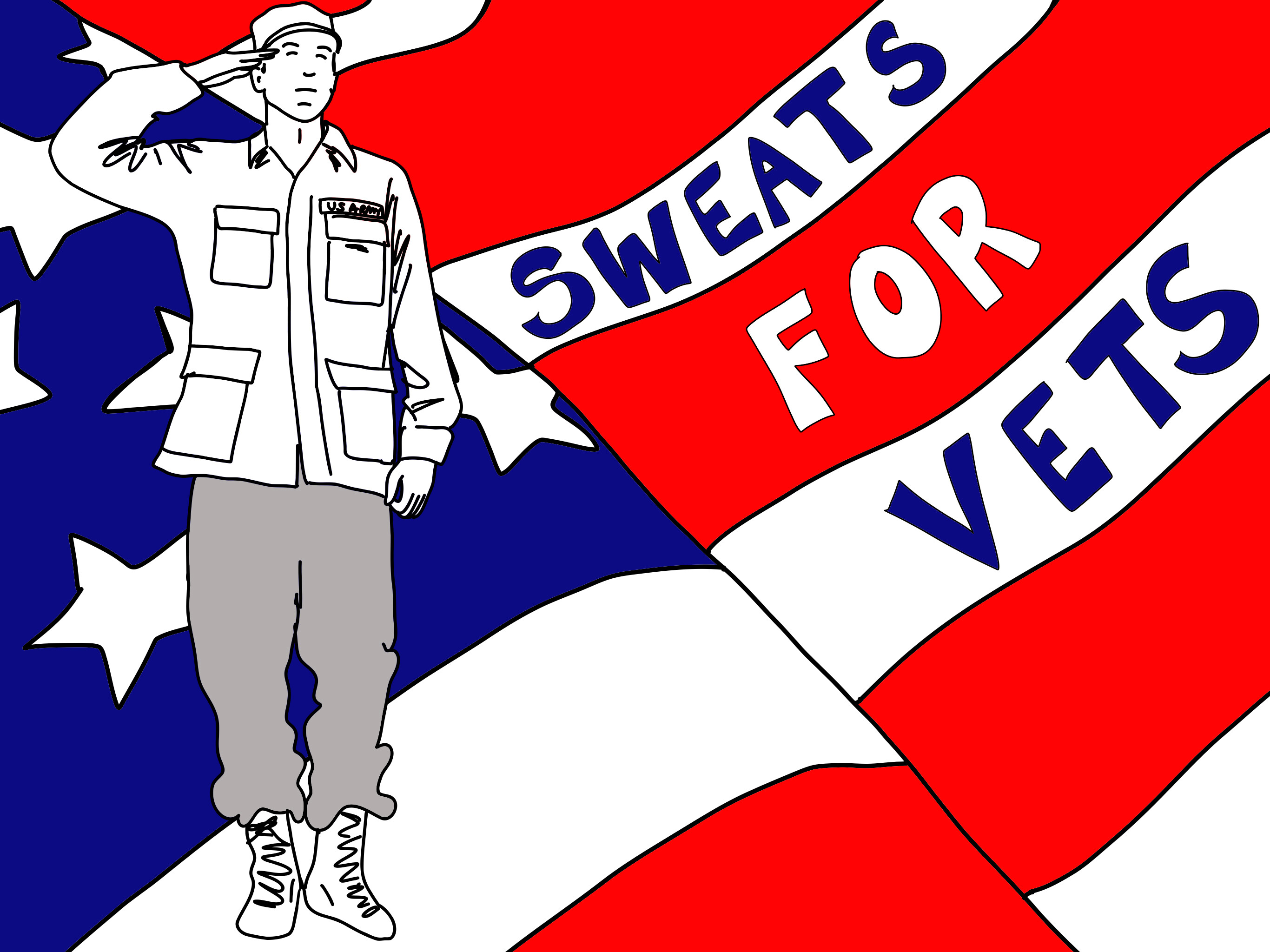 Campaign cover image for Sweats for Vets