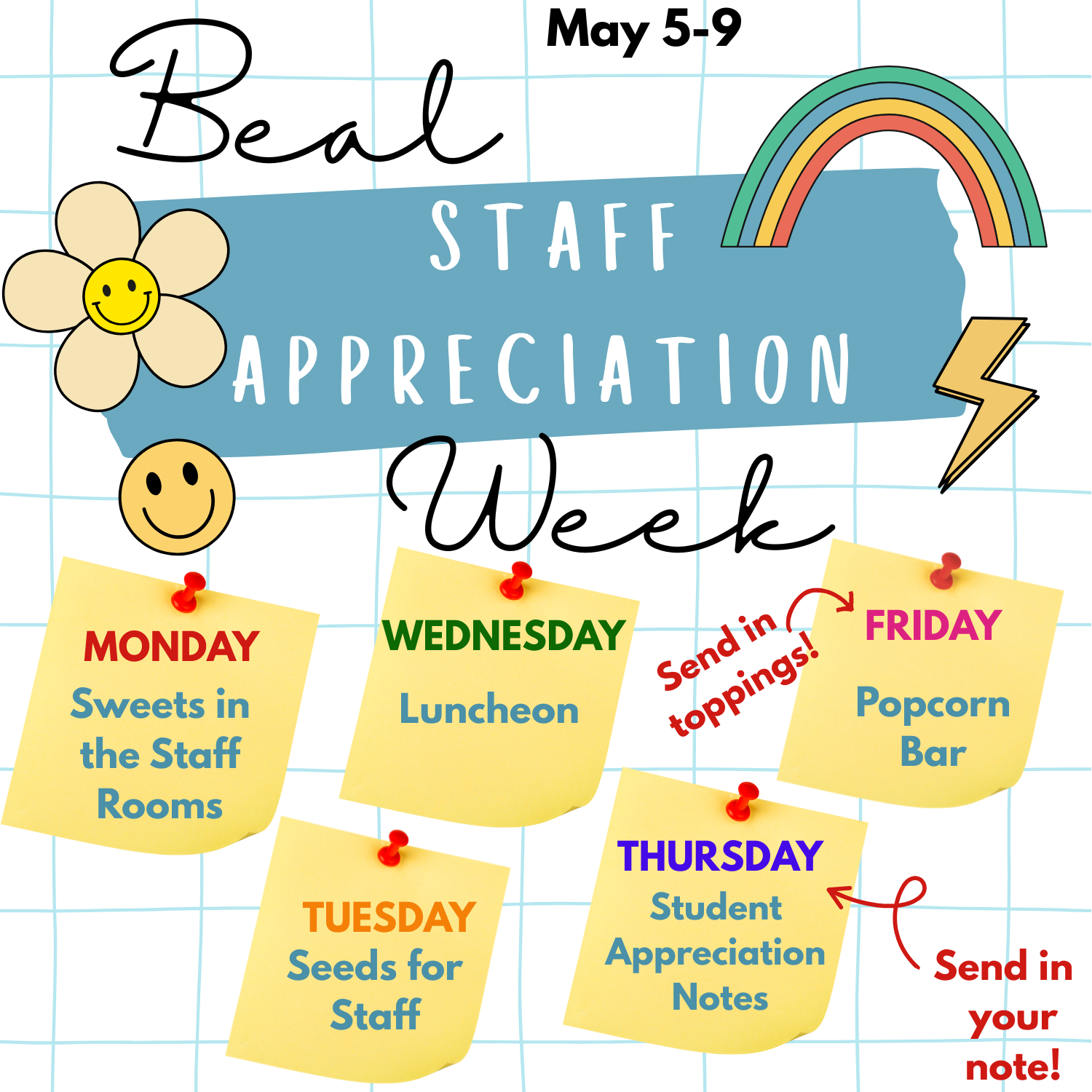 Campaign cover image for Staff Appreciation Week 2025
