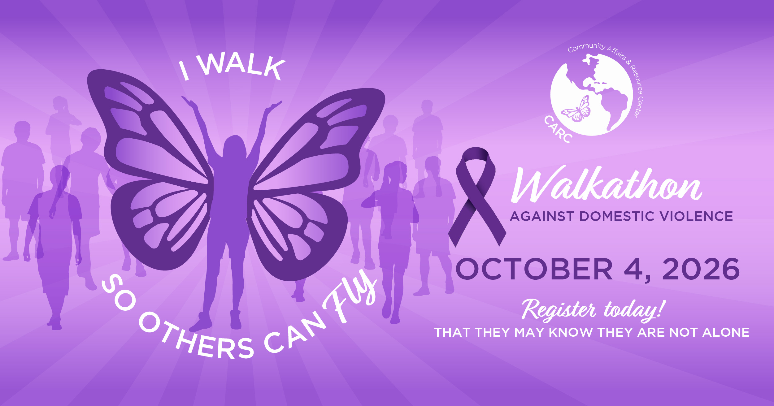 Campaign cover image for Walkathon Against Domestic Violence