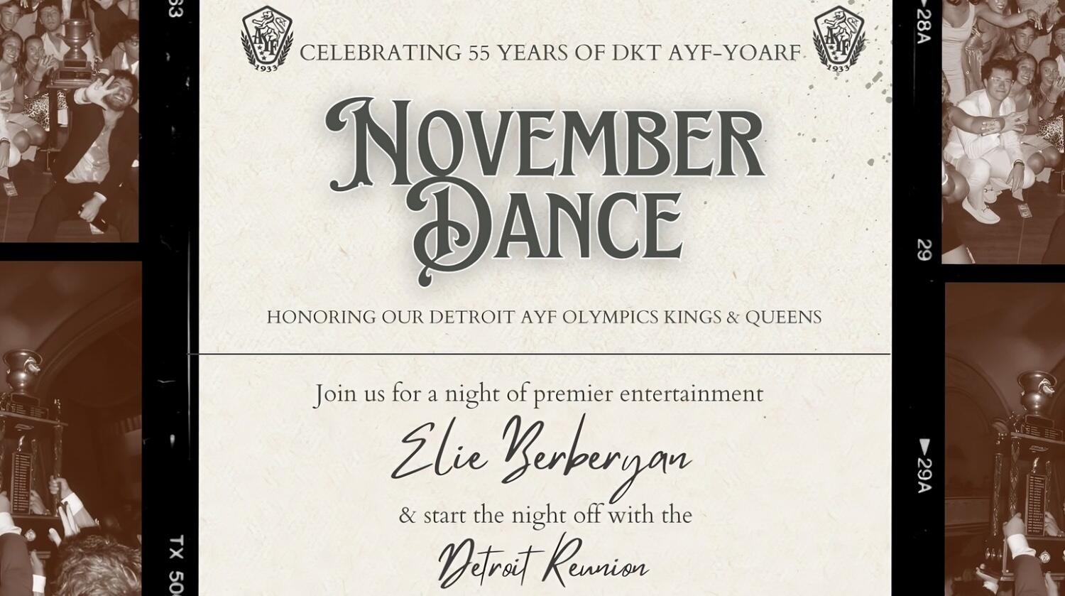 Campaign cover image for AYF-YOARF 2025 November Dance