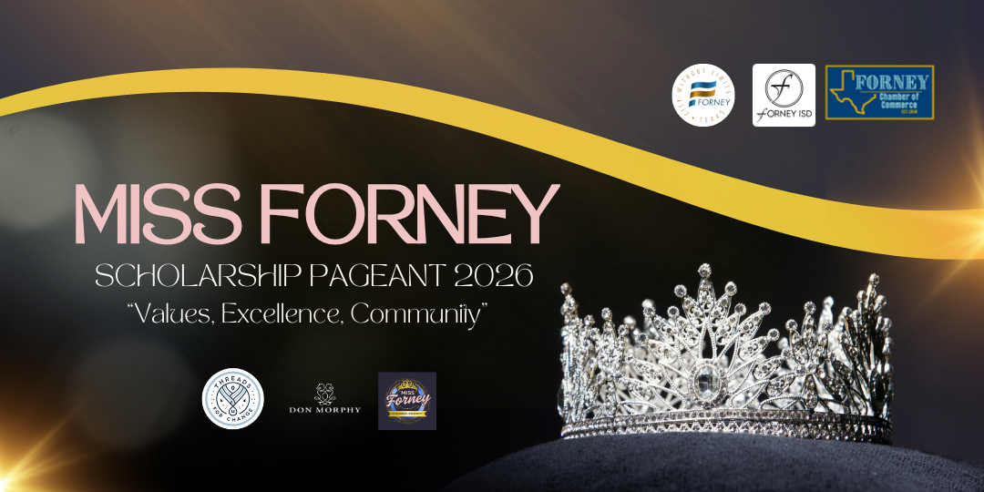 Campaign cover image for Miss Forney Scholarship Pageant 2026 Sponsorship Opportunities
