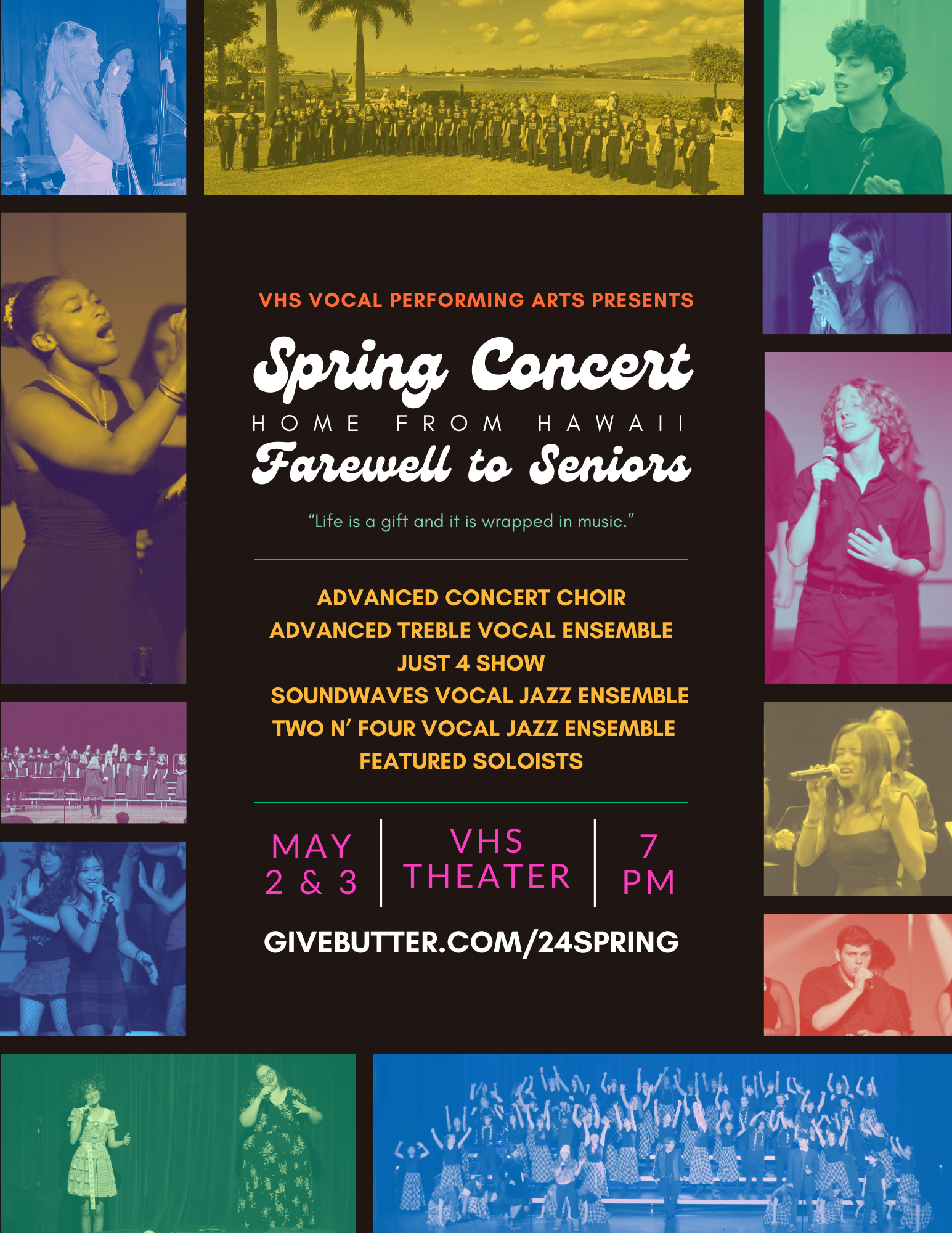 Campaign cover image for VHS Choirs - 2024 Spring Concert