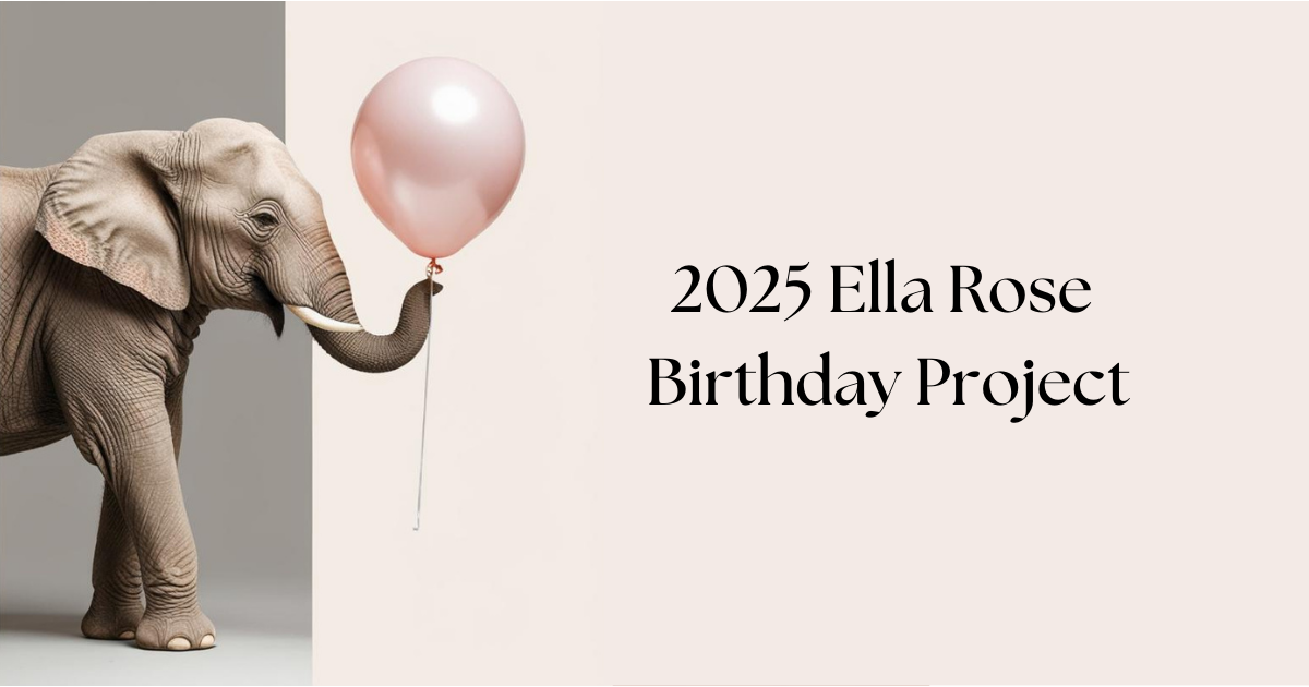 Campaign cover image for Ella's Birthday Project 2025
