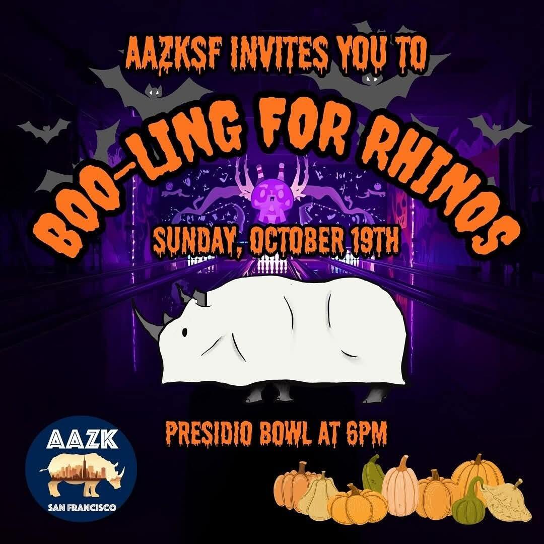 Campaign cover image for Boo-ling for Rhinos 2025