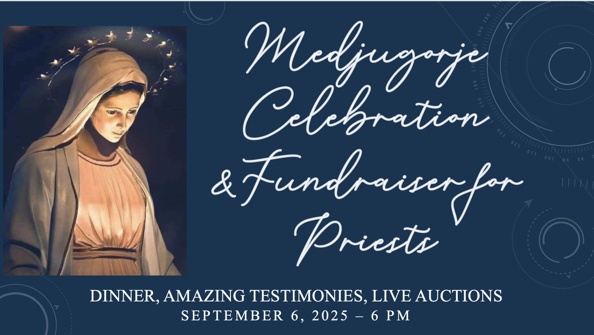 Campaign cover image for Mary Celebration & Fundraiser for Priests with Bishop Kemme, Fr. Rick Wendell and Fr. Scott Brossart!!