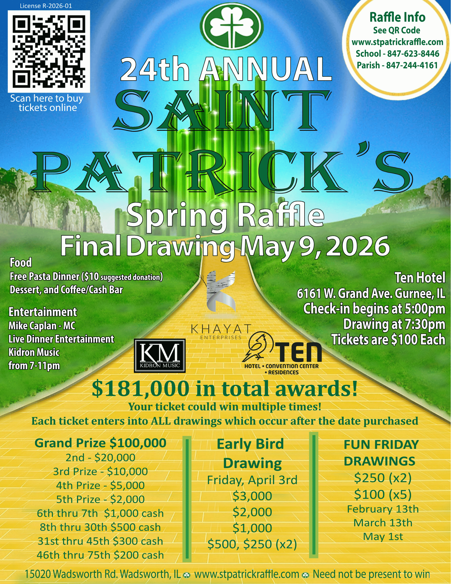 Campaign cover image for 2026 Spring Raffle