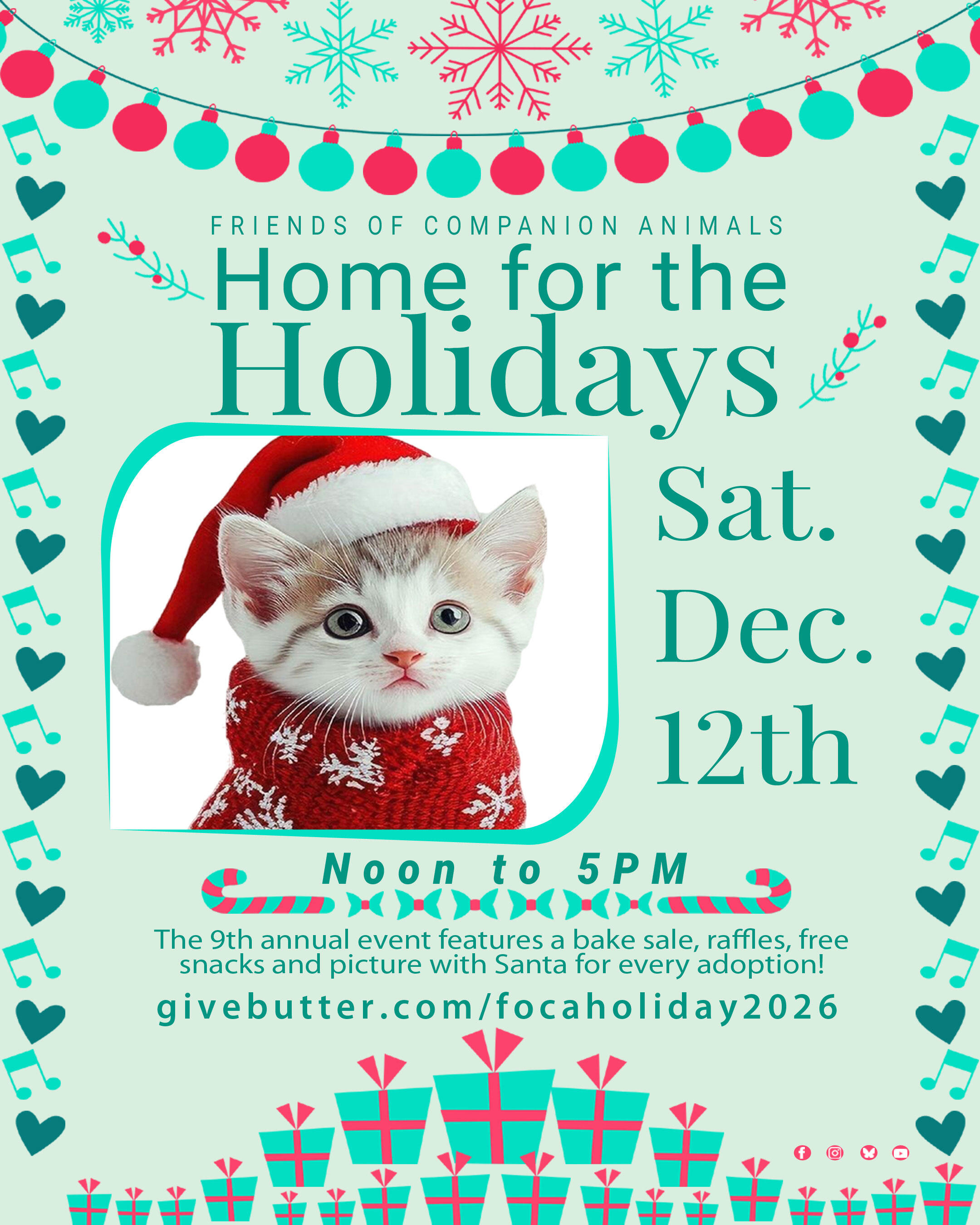Campaign cover image for FOCA Home for the Holidays 2026